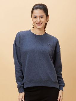 Being Human - Womens Sweatshirt Charcoal Mel