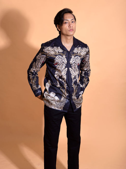 Loudless Celestial Printed Shirt for Men