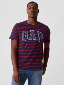 GAP - Blue Stripes Slim Fit T-Shirt