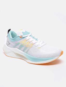 Xtep - Off White Lagoon Green Running Shoes