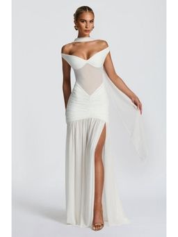 Bee Boe - Aurelia Mesh Ivory Dress