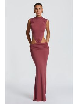 Bee Boe - Ave Rose Brown Dress