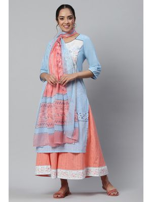 Aurelia Blue Palazzo-