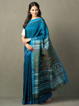 Fabindia - Silk Woven Jamdani Sari