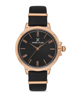 Daniel Klein - Trendy Ladies Gun Black Watch DK.1.13260-3