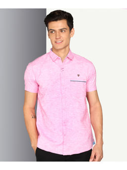 KUONS AVENUE - Men's Linen Cotton Half Sleeve Shirt