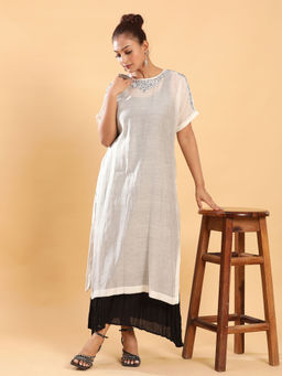 BohoJazz - Ivory Bohemian Signature Mul Dress with Inner (Set of 2)