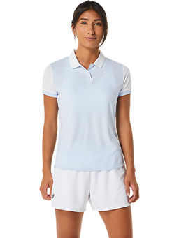 ASICS - Court Polo Blue Women's T-Shirt