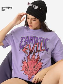 The Souled Store - Official Dungeons And Dragons: Chaotic Evil Women T-Shirt