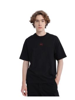 Rare Rabbit - Derion Black Label Print Boxy Fit T-Shirt