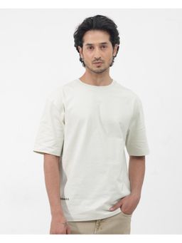 Rare Rabbit - Jaime Green Graphic Print Oversized Fit T-Shirt
