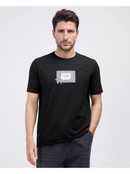 Rare Rabbit - Jed Black Graphic Print Regular Fit T-Shirt