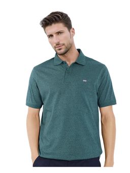 Rare Rabbit - Schop Dark Green Plain Regular Fit Polo T-Shirt
