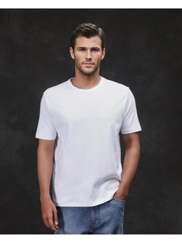 Rare Rabbit - Volt White Plain Regular Fit T-Shirt