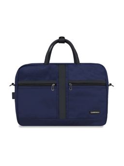 CARRIALL - Ampio Navy Blue Laptop Messenger Bag (M)