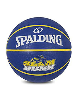 Spalding - Slamdunk Rubber Basketball Blue