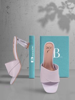 Jove - Women Lavender Animal Print Sandal Heels