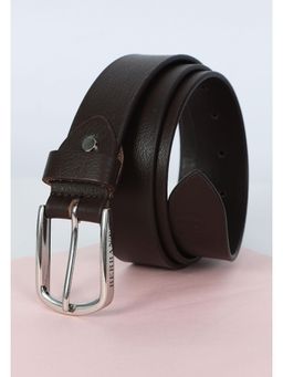 Berbanto - Men Oxford Leather Belt - Brown