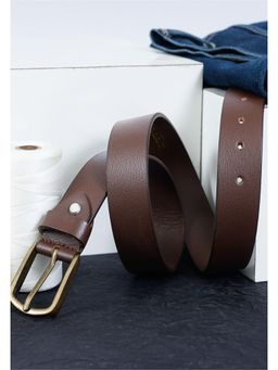 Berbanto - Men Cambridge Leather Belt - Brown