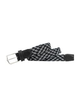 Berbanto - Men Woven Stretch Belt - Black