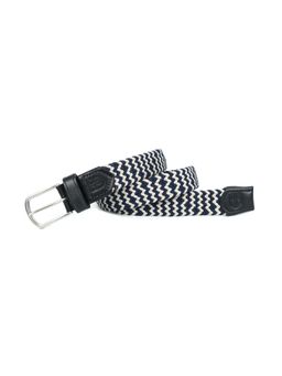 Berbanto - Men Woven Stretch Belt - Navy Blue