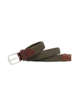 Berbanto - Men Woven Stretch Belt - Green