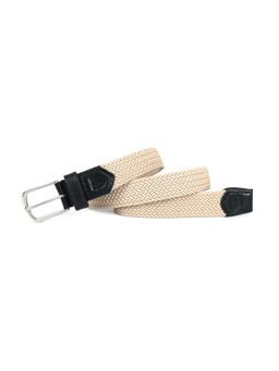 Berbanto - Men Woven Stretch Belt - Beige