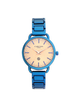 Carlton London - Analog Watch - Rose Gold