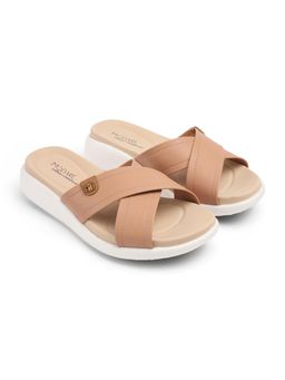 MODARE - Nude Platform Pair Of Sandals