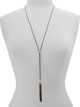 Aldo - Black Contemporary Necklace