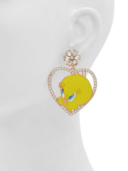 Aldo - Yellow Stones Pair Of Earrings