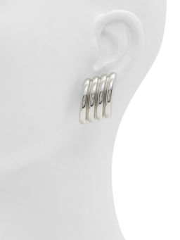 Aldo - Silver Statement Pair Of Earrings