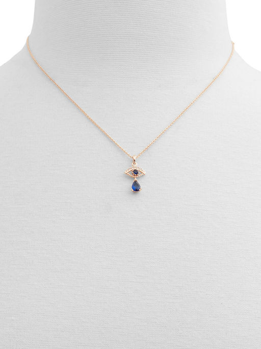 Aldo Blue Stones Necklace