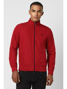 Peter England - Men Navy Solid Casual Jacket