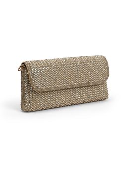 Metro - Women Gold Embellished Clutch