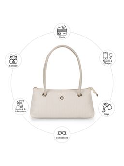 Metro - Women Off White Shoulder Bag