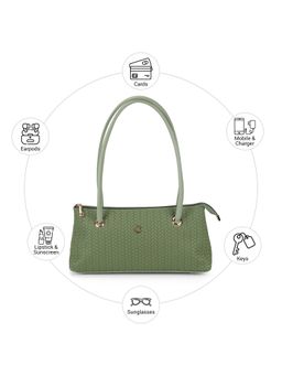 Metro - Women Green Shoulder Bag