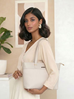 Metro - Women Grey Shoulder Bag with Sling Bag and Pouch