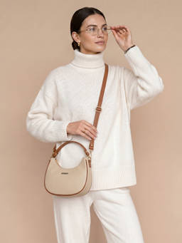 Metro - Women Beige Sling Bag
