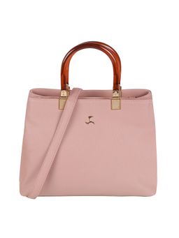 Mochi - Women Pink Handbag with Detachable Strap