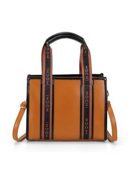 Mochi - Women Tan Handbag with Detachable Strap