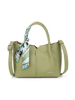 Mochi - Women Green Handbag with Detachable Strap