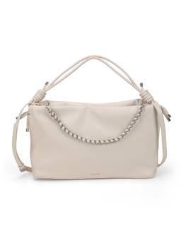 Mochi - Women Off White Shoulder Bag with Detachable Strap