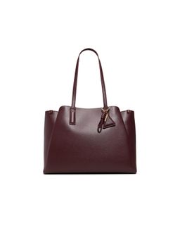 Aldo - Women Abavass Burgundy Tote Bag with Charm