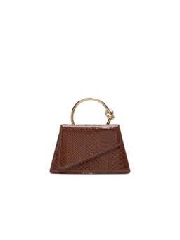 Aldo - Women Aellax Brown Satchel Bag with Detachable Chain