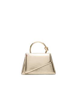 Aldo - Women Aellax Gold Satchel Bag with Detachable Chain