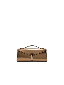 Aldo - Women Alexzandraax Bronze Clutch with Detachable Chain