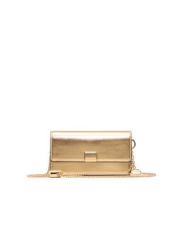 Aldo - Women Areanna Gold Cross Body Sling Bag with Charm