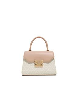Aldo - Women Crellita Off White Satchel Bag with Detachable Starp