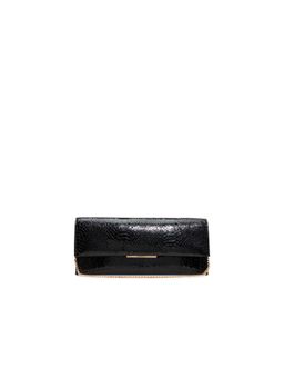 Aldo - Women Deandria Black Clutch with Detachable Chain